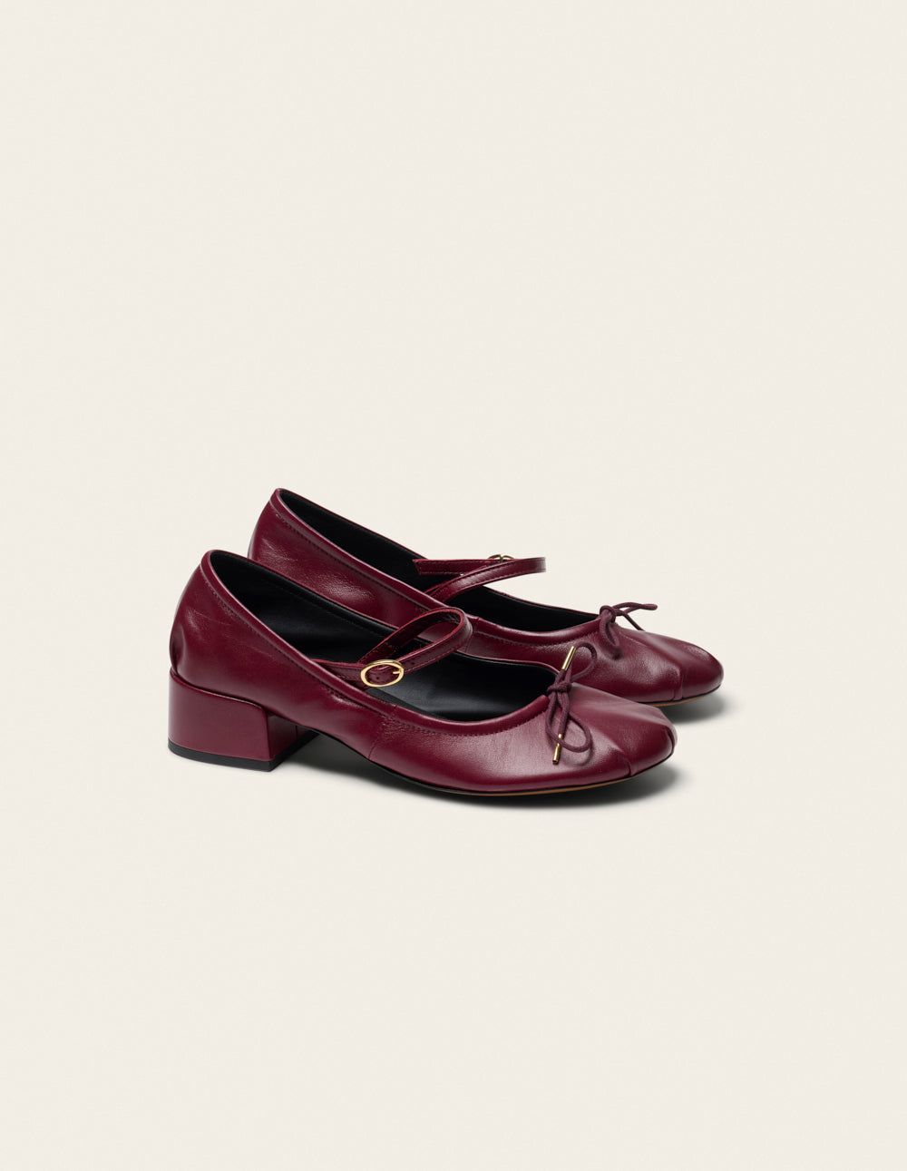 Escarpins Tovia - Cuir bordeaux
