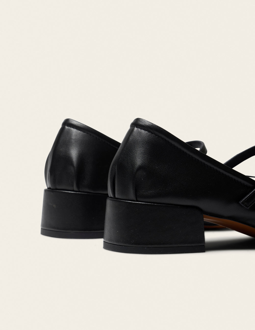Tovia Pumps - Black Leather