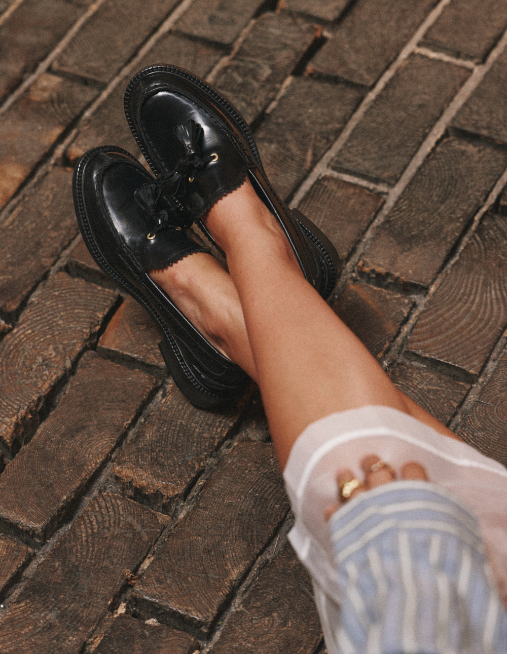 Trea loafers - Black box leather
