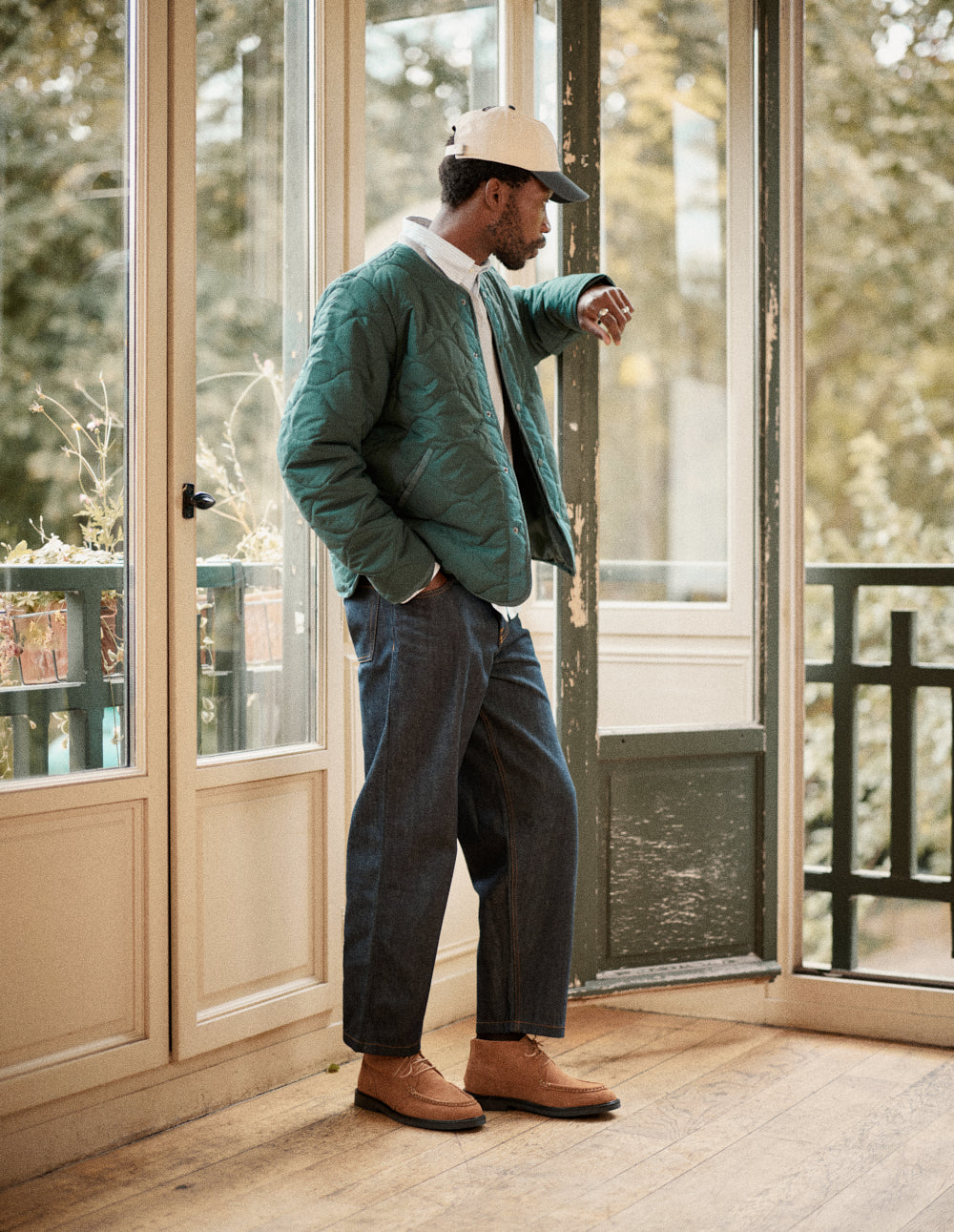 Bottines Urian - Suède cognac