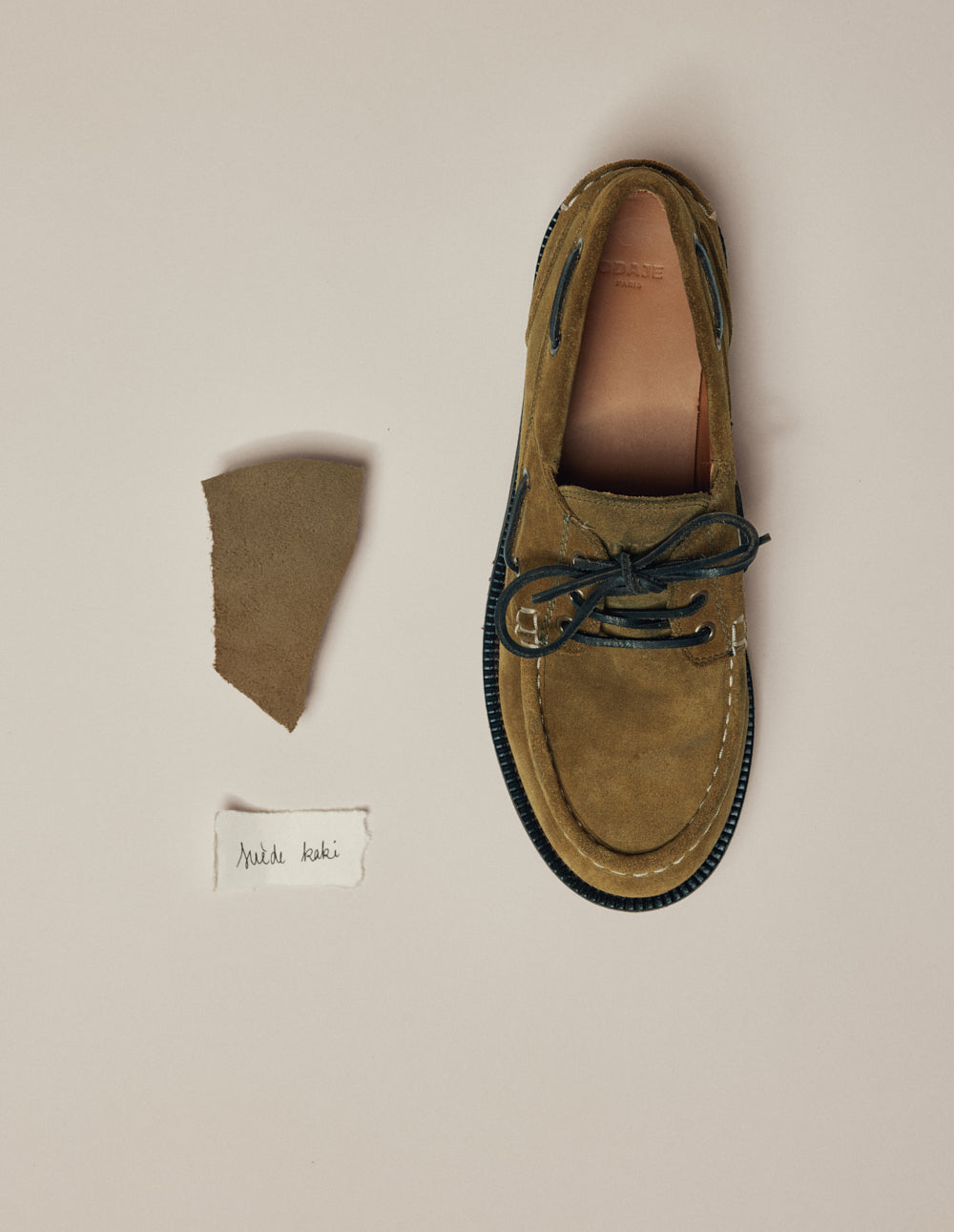 Beno Boat Shoes - Khaki Suede