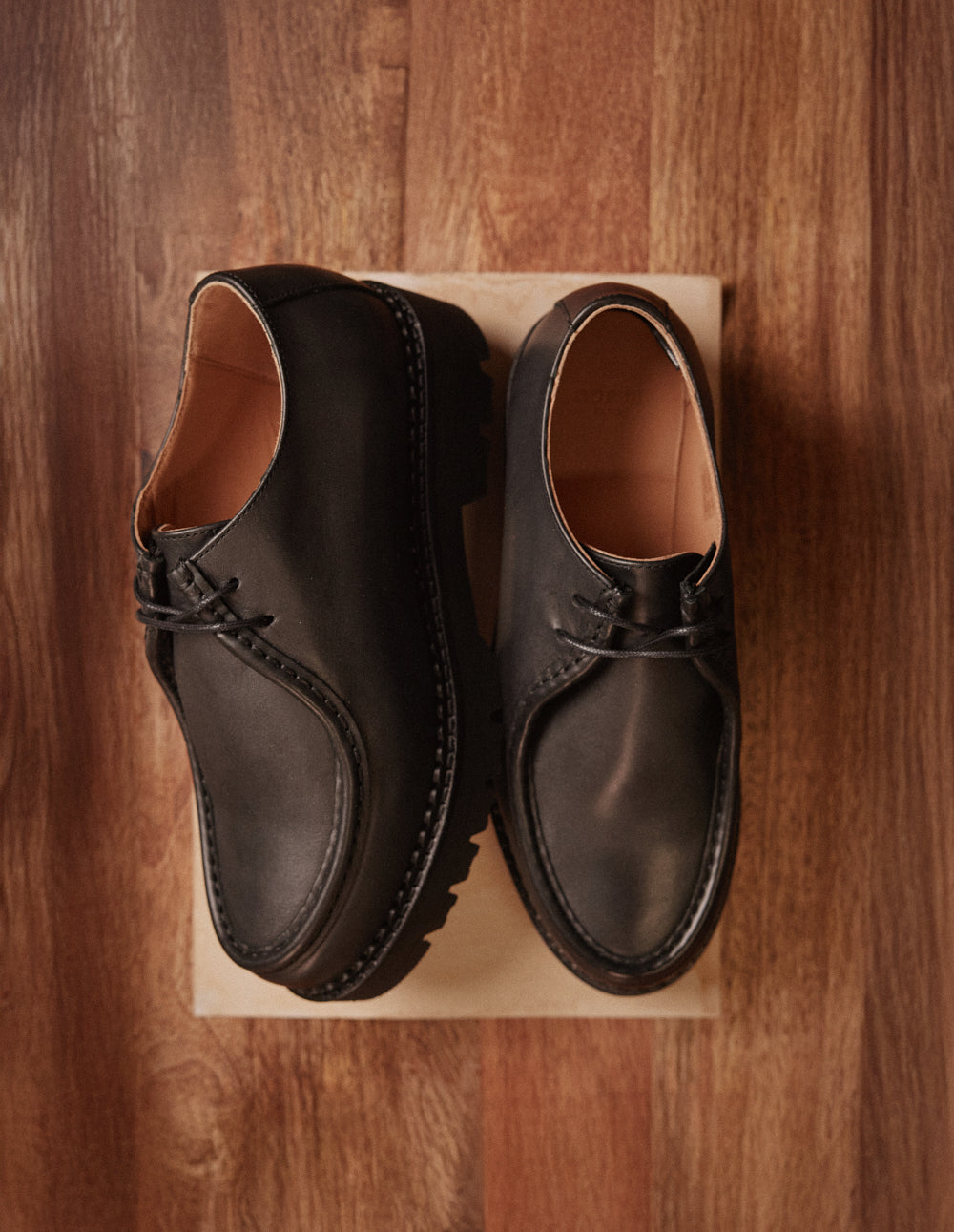 Derbies Deborah - Cuir noir