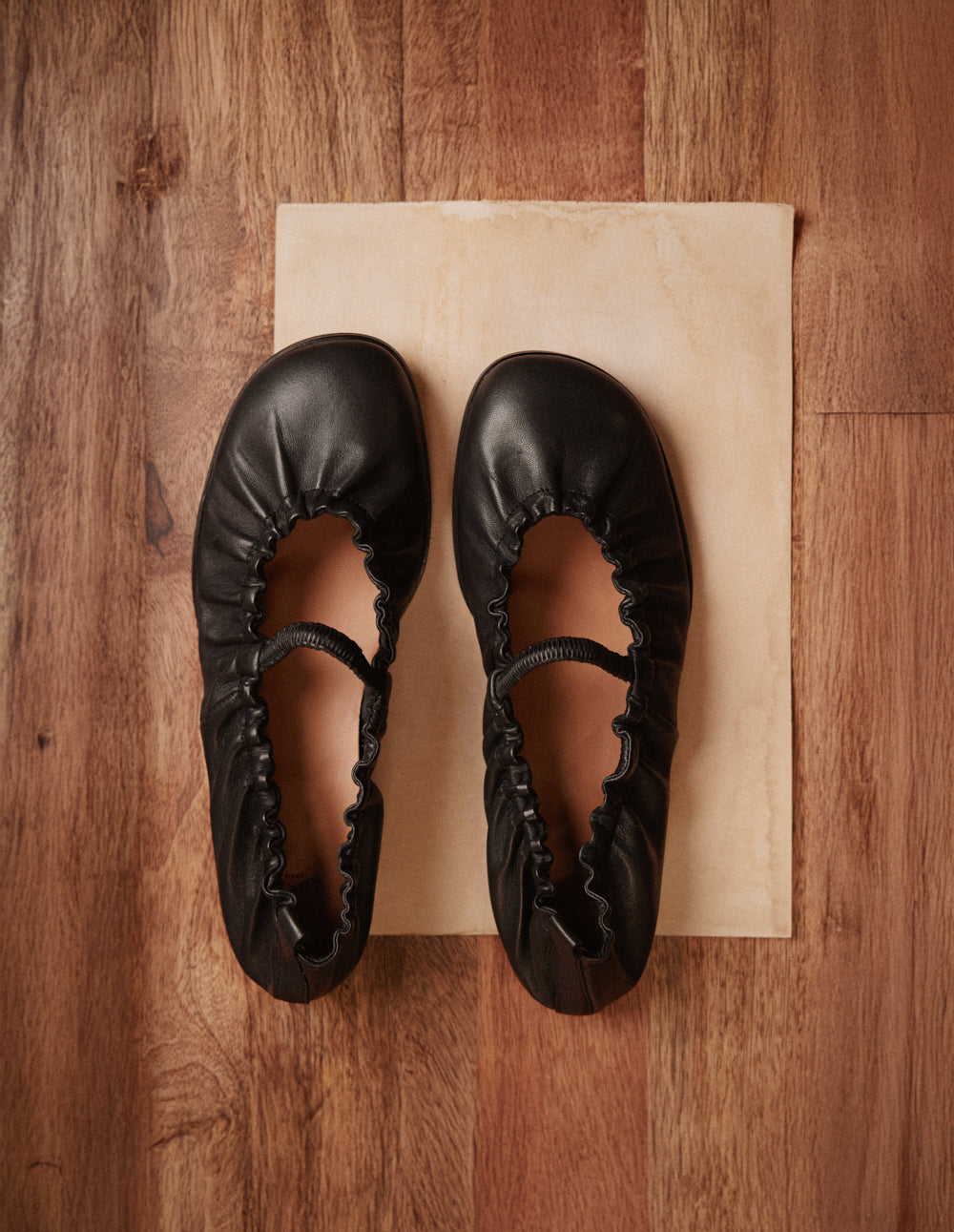 Ballerines Miluna - Cuir noir