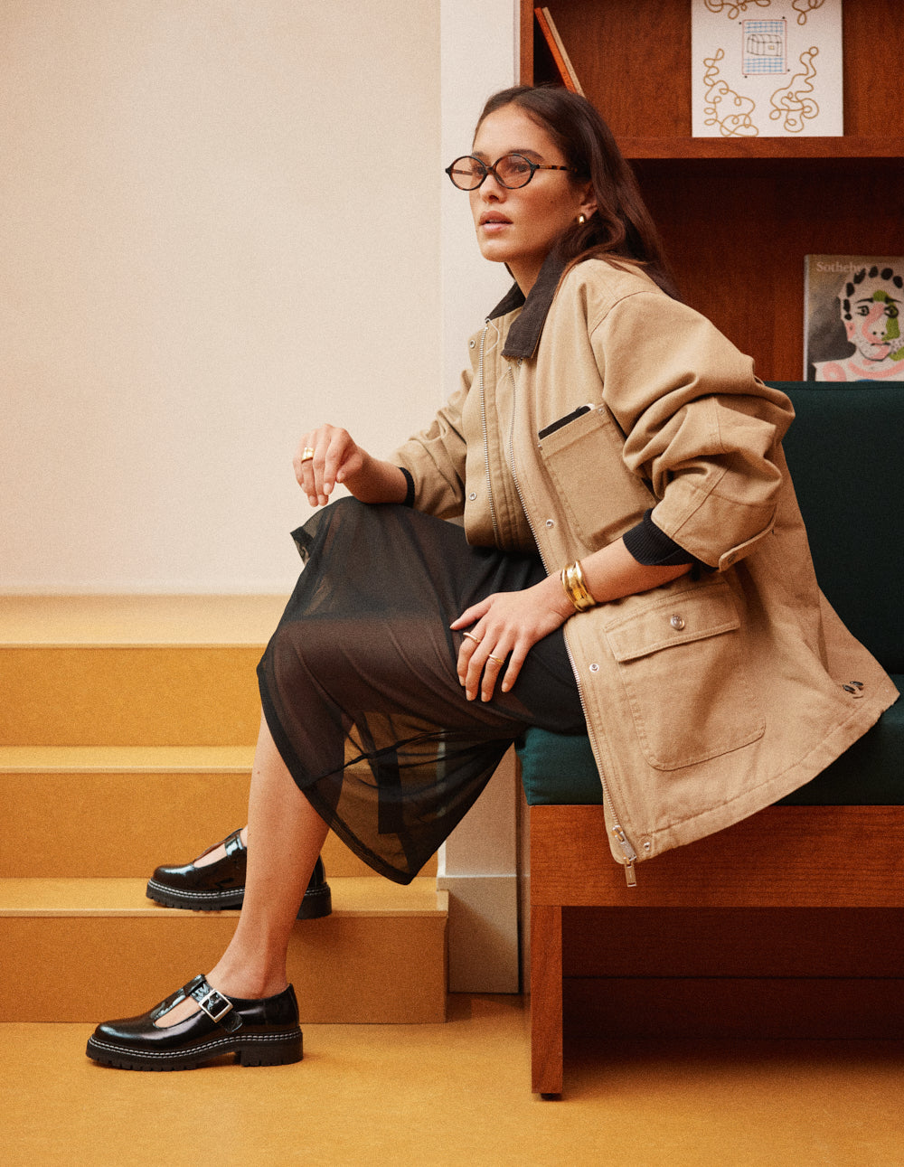 Derbies Romane - Black patent leather