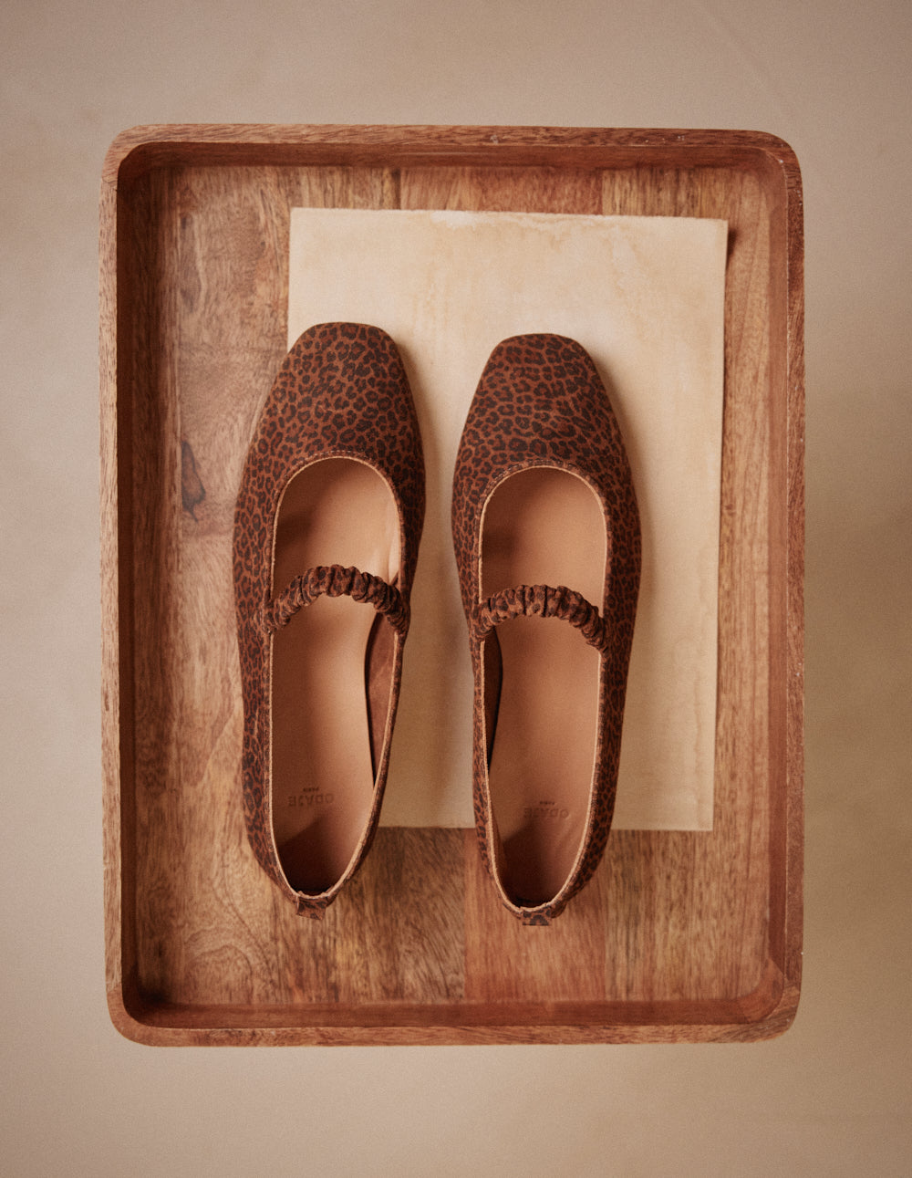 Serra ballerinas - Leo suede