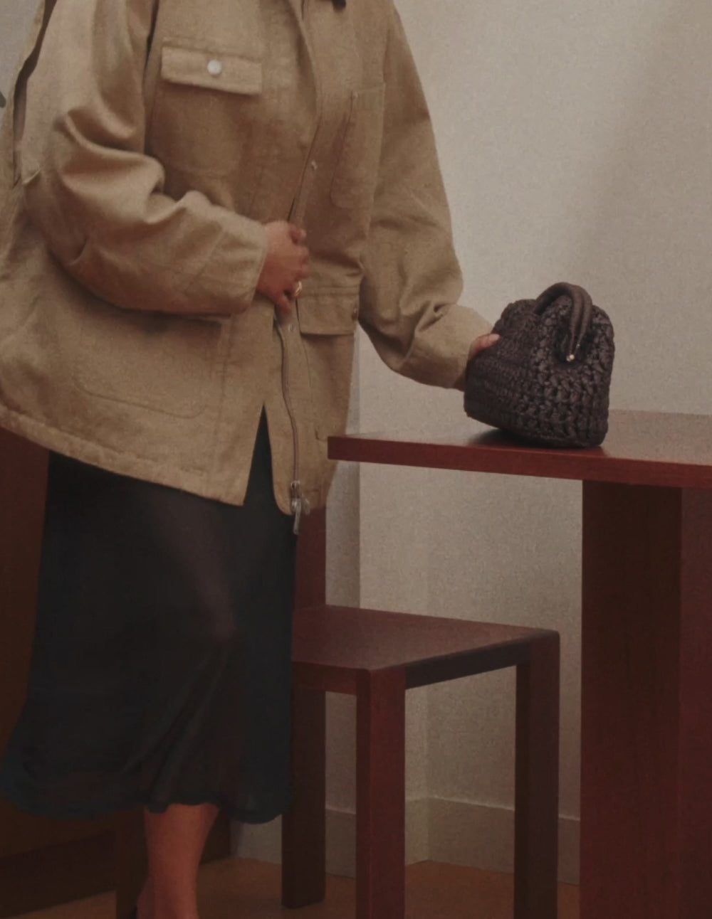 Mocassins Mangsa - Cuir box noir