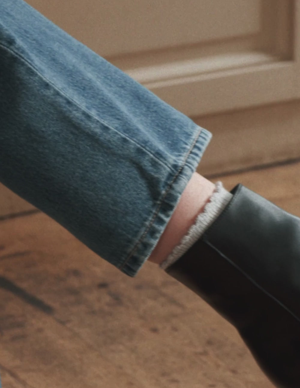 Bottines à talons Volma - Cuir noir