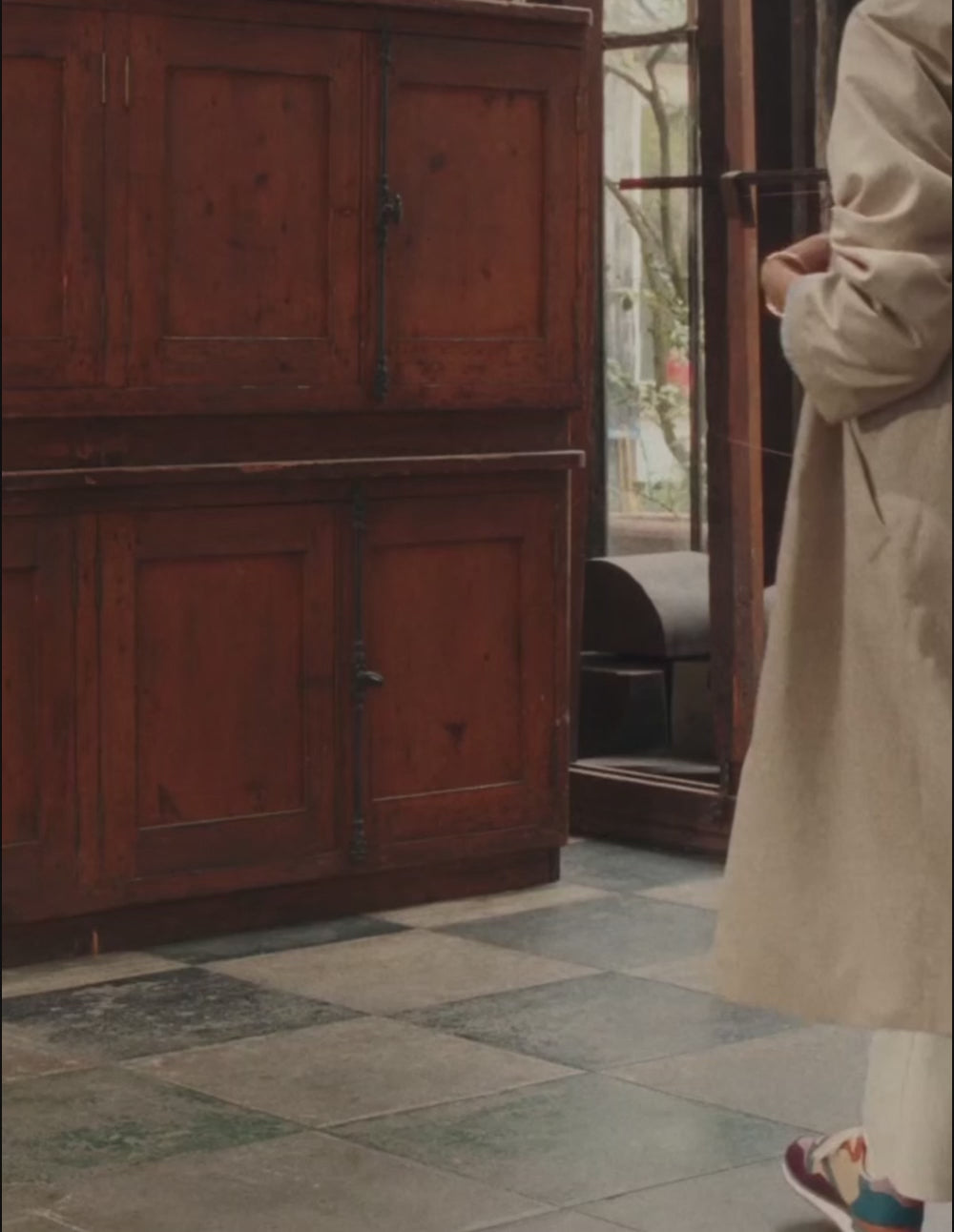 Baskets basses Andrée - Prune rose brique