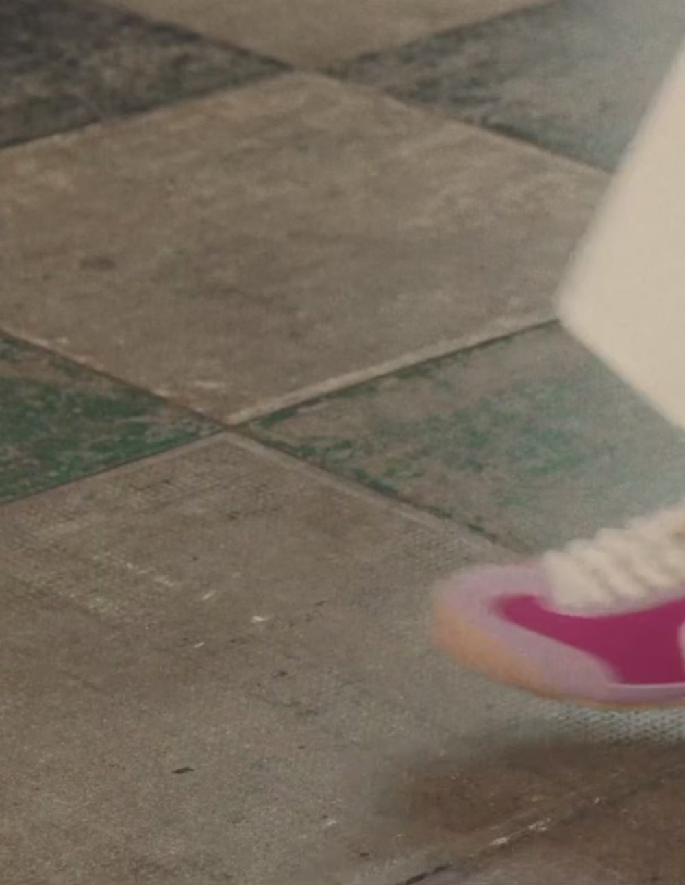 Baskets basses Riya - Violet écru