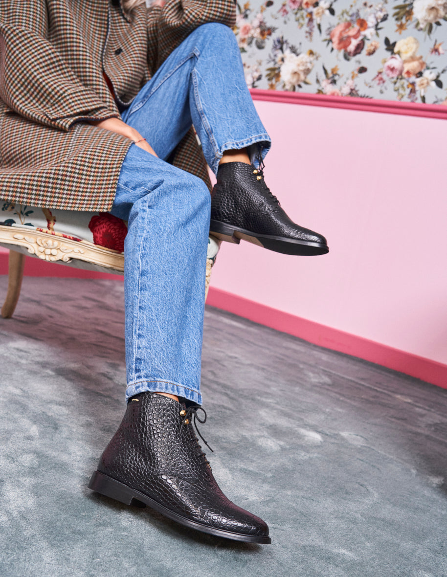 Bottines lucienne m moustache shop