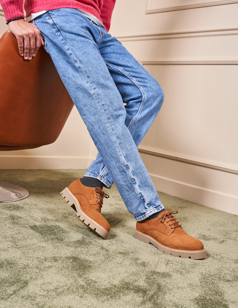 Derbies William - Amber nubuck
