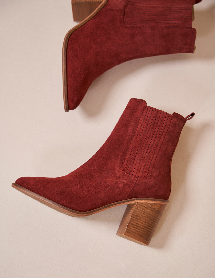 Bottines suede femme 2025