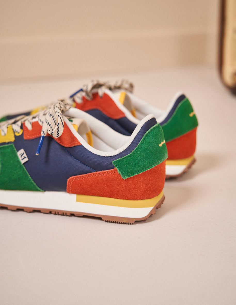 Sacha H Sweden and Nylon Moutarde Basse Sneakers